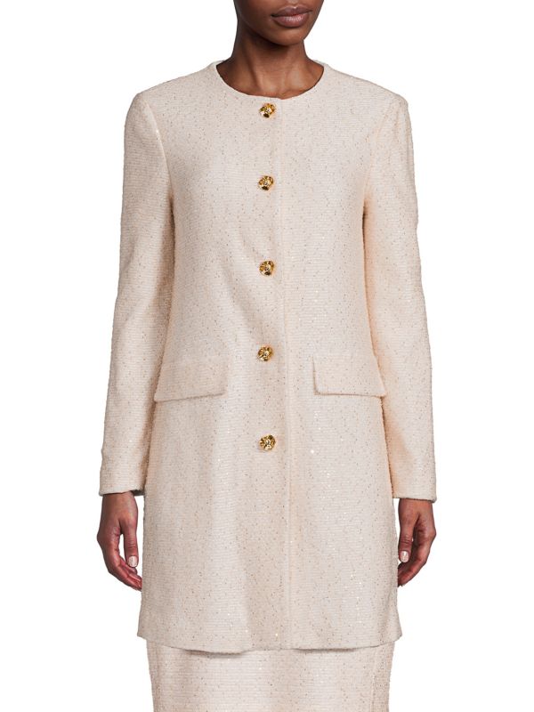 St. John Textured Coat